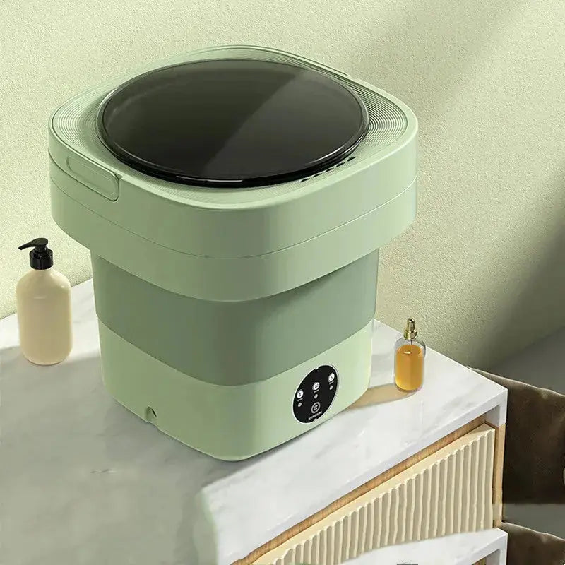 mini foldable washing machine | portable washing machine for socks | underwear washing machine | ultrasonic cleaning