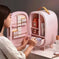 makeup refrigerator for skincare | mini beauty fridge | cosmetic storage cooler | energy saving