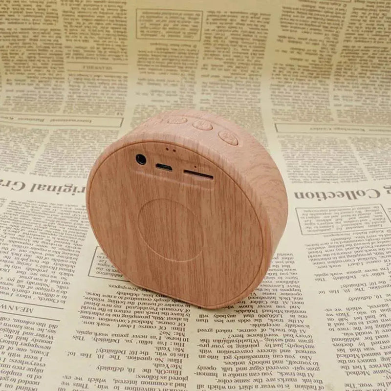 mini wood bluetooth speaker | portable wireless speaker | outdoor bluetooth speaker | energy saving