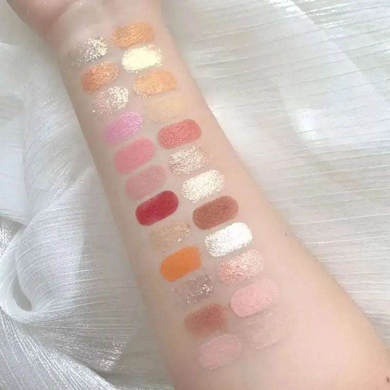 24 Colors Strawberry Girl Eyeshadow Palette Cute Cosmetics for Females - Meifu Market