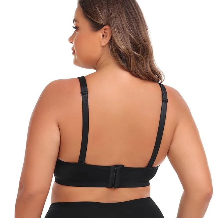 large size womens bra | no steel ring bra | back strap vest bra | energy saving