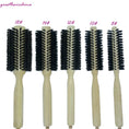 straight line curly hair brush | wooden handle hair comb | pig bristle hair brush | energy saving