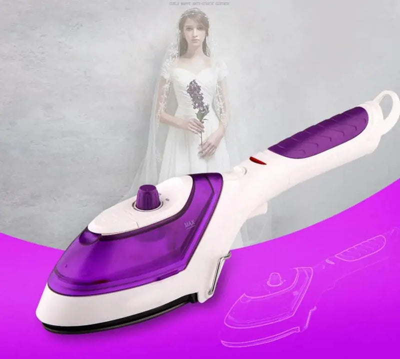 portable steam brush | handheld clothes steamer | travel ironing machine | energy saving