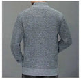 cashmere blend cardigan | thick knitted jacket | mens zipper sweater | ultrasonic cleaning