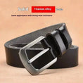 mens genuine leather belt | premium leather pin buckle | durable leather belt for men | ultrasonic cleaning