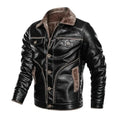 premium leather biker jacket | genuine cowhide motorcycle jacket | classic black leather jacket | energy saving