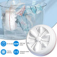 portable turbine washing machine | compact mini washer | lightweight laundry appliance | ultrasonic cleaning