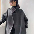 double-sided cashmere coat | long turtleneck cardigan | reversible cashmere coat | ultrasonic cleaning