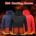 heated jacket for men | usb powered heated coat | electric thermal clothing | energy saving