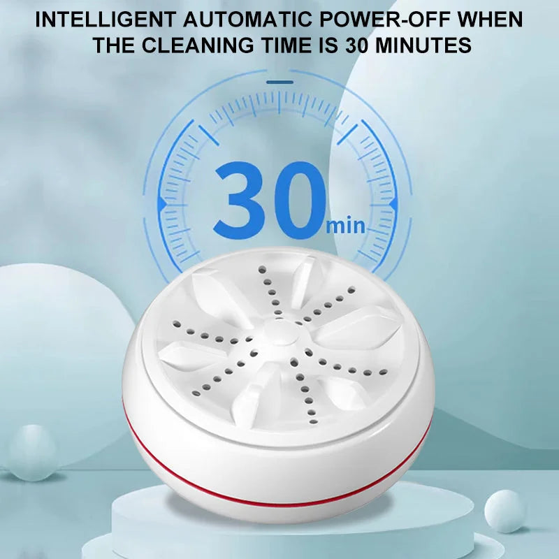 portable turbine washing machine | compact mini washer | lightweight laundry appliance | energy saving